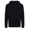 IQONIQ Rila lichtgewicht gerecycled katoen hoodie zwart