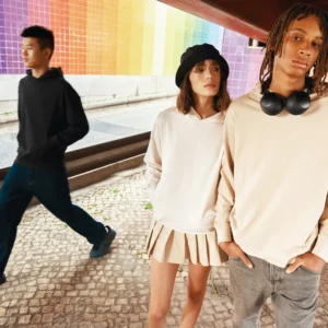 IQONIQ Yengo recycled katoen hoodie met steekzakken