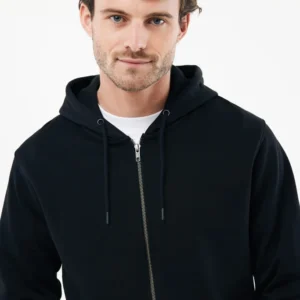 IQONIQ Abisko gerecycled katoen hoodie met rits