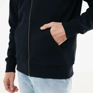 IQONIQ Abisko gerecycled katoen hoodie met rits
