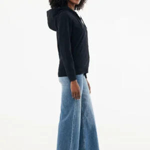 IQONIQ Abisko gerecycled katoen hoodie met rits