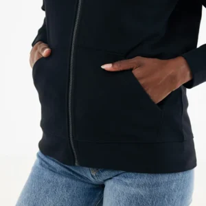 IQONIQ Abisko gerecycled katoen hoodie met rits