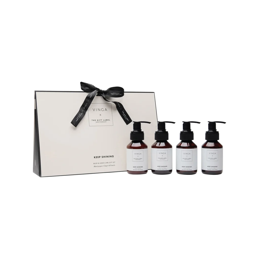 VINGA x TGL giftset voor hand- en lichaamsverzorging