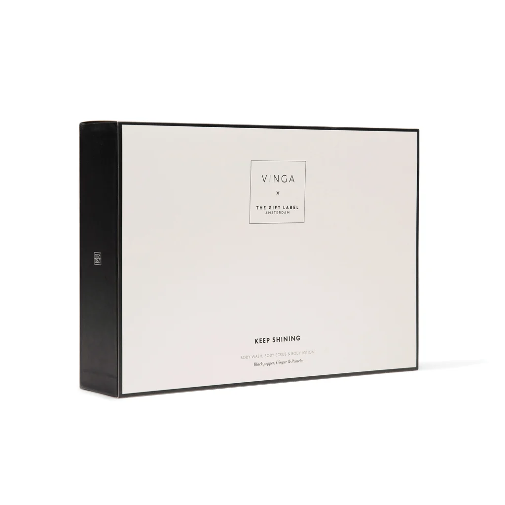 VINGA x TGL giftset voor lichaamsverzorging