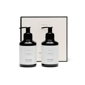 VINGA x TGL giftset voor handverzorging wit, zwart