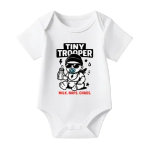 Romper Tiny Trooper - Cry Hard Nap Later
