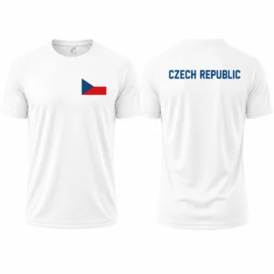 T-shirt Tsjechië - Czech Republic - Voetbalshirt
