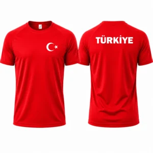T-shirt Turkije - Turkey - Turkiye - Voetbalshirt