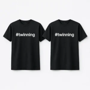 T-shirt #TWINNING