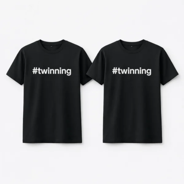 T-shirt #TWINNING