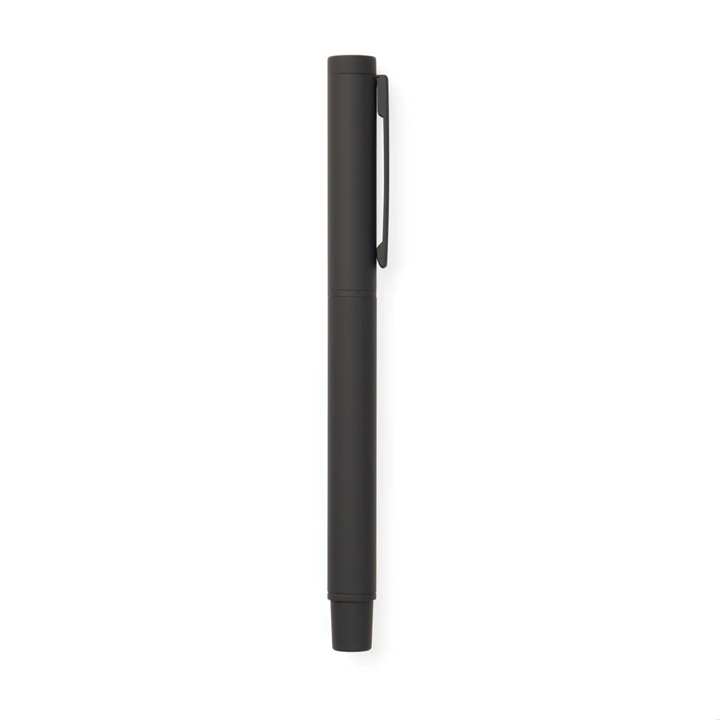 VINGA Baltimore RCS recycled RVS pen zwart