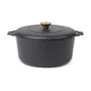 VINGA Monte heritage braadpan 5.5 L zwart
