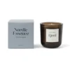 VINGA Nordic essence geurskaars groot blauw, donkerbruin