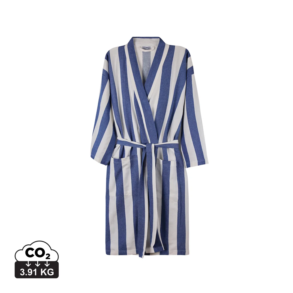 VINGA Ornos GRS katoenen hamam badjas S/M