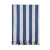 VINGA Ornos GRS hamam gezinshanddoek blauw, wit