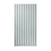 VINGA Lagoa GRS strandhanddoek lichtblauw, wit