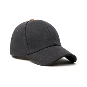 VINGA Bosler AWARE™ recycled canvas cap zwart