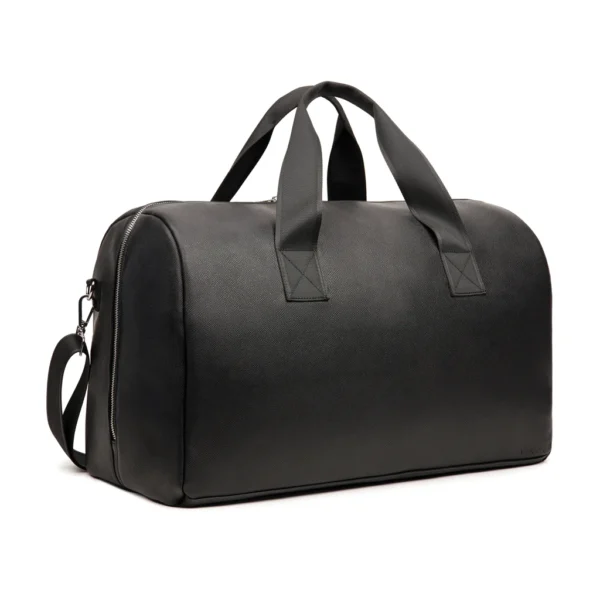 VINGA Bermond RCS gerecycled PU weekendtas zwart