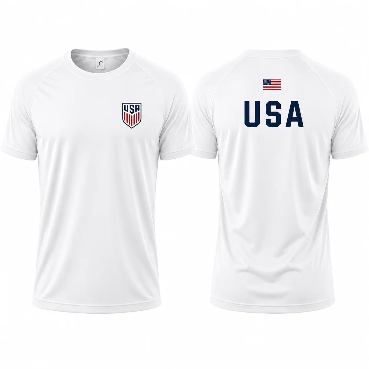 Verenigde Staten - US - United States - T-shirt Wit - Voetbalshirt