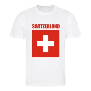 T-shirt WK - Zwitserland - Switzerland - Schweiz - Wereldkampioenschap voetbal
