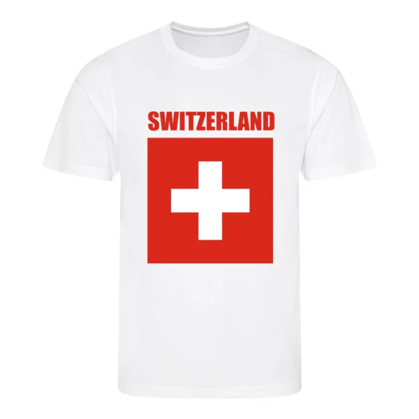 T-shirt WK - Zwitserland - Switzerland - Schweiz - Wereldkampioenschap voetbal