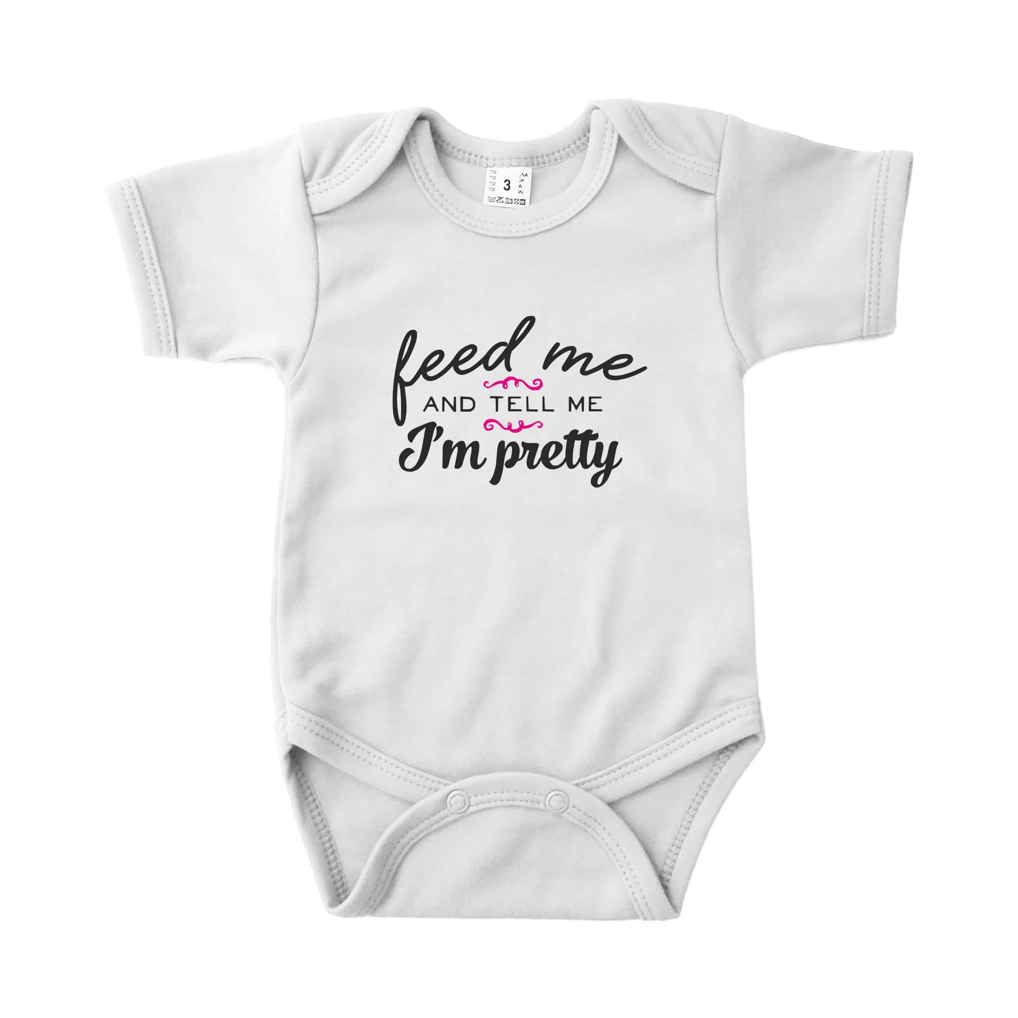 Romper Feed me and tell me i'm pretty