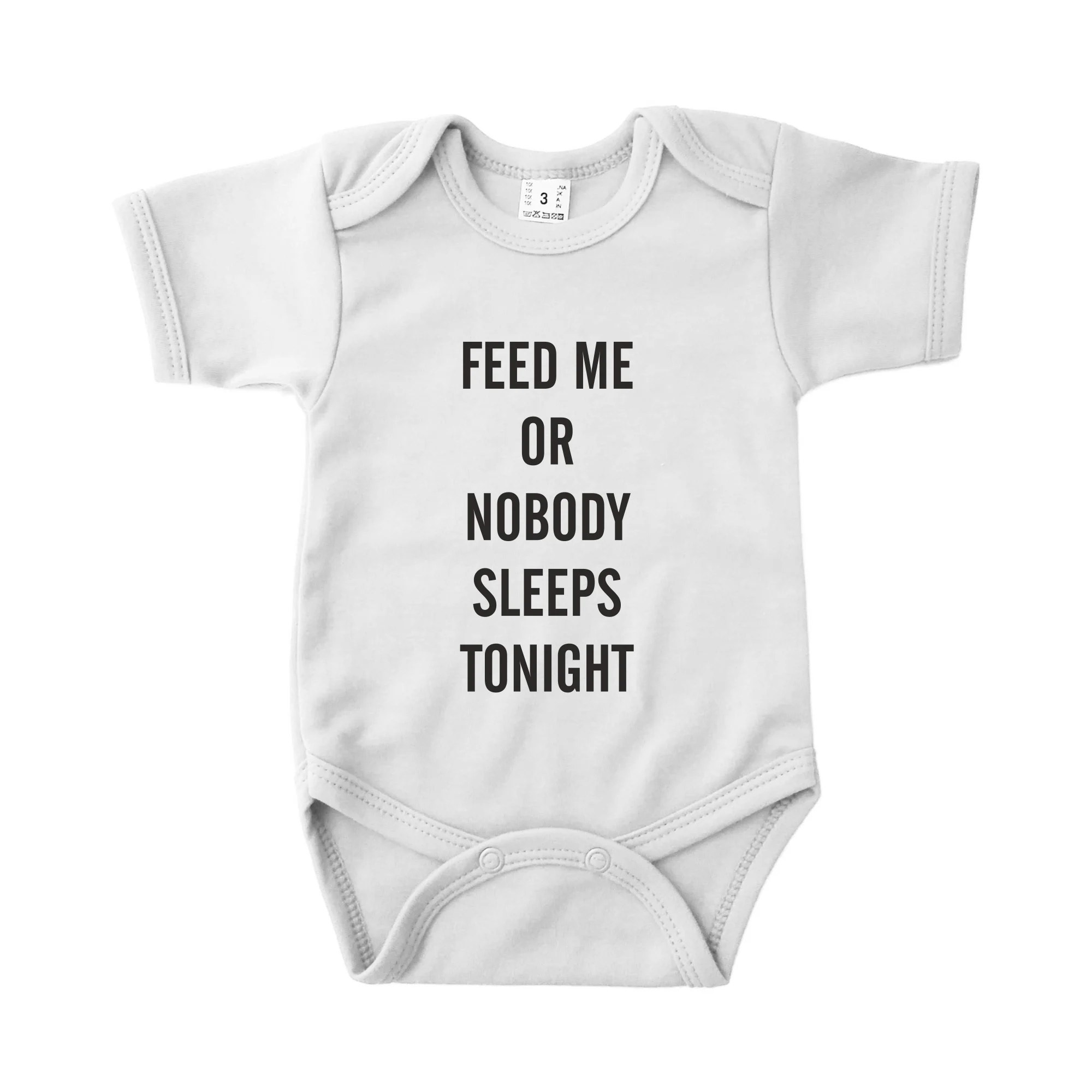Romper Feed me or nobody sleeps tonight