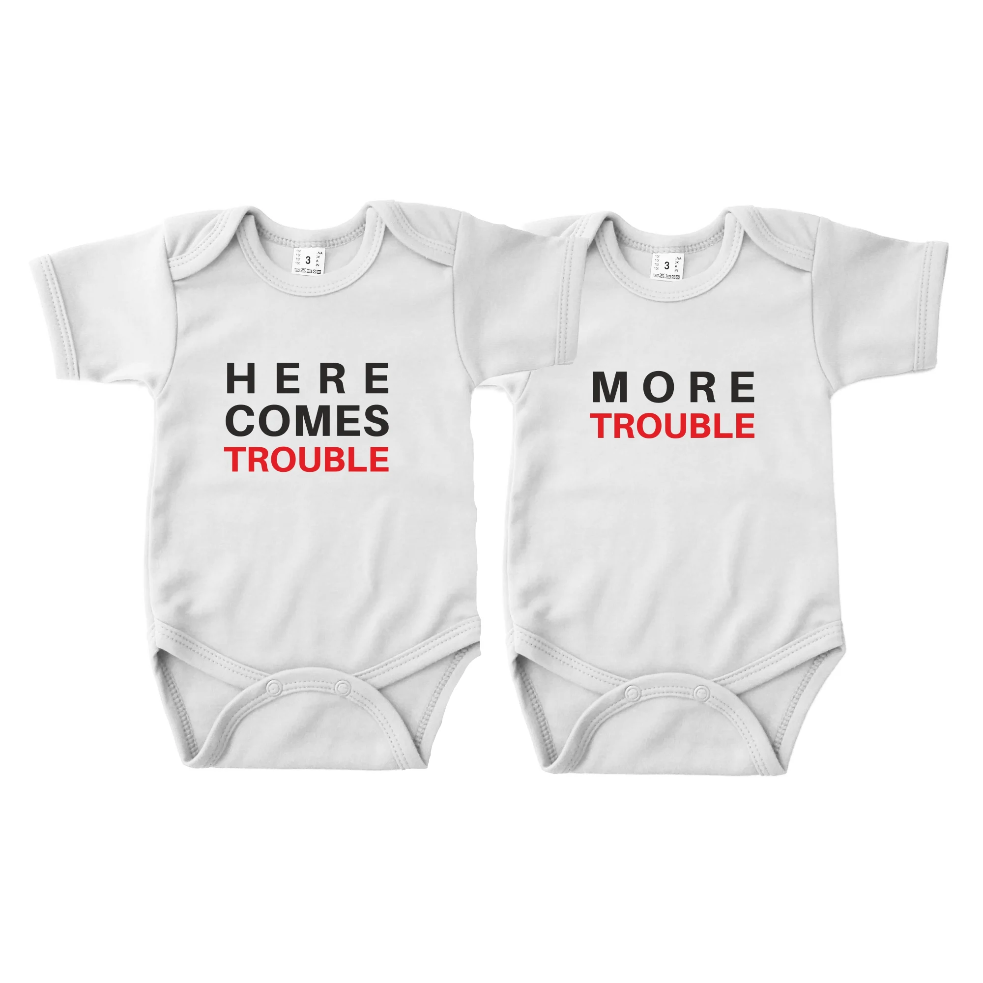 Romper Here comes trouble. More trouble