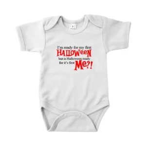 Romper I'm ready for my first Halloween