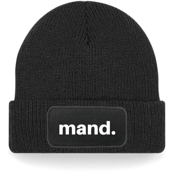 Muts Gebreide met Print "Mand" met Thinsulate™ Voering voor extra warmte - Maat One Size