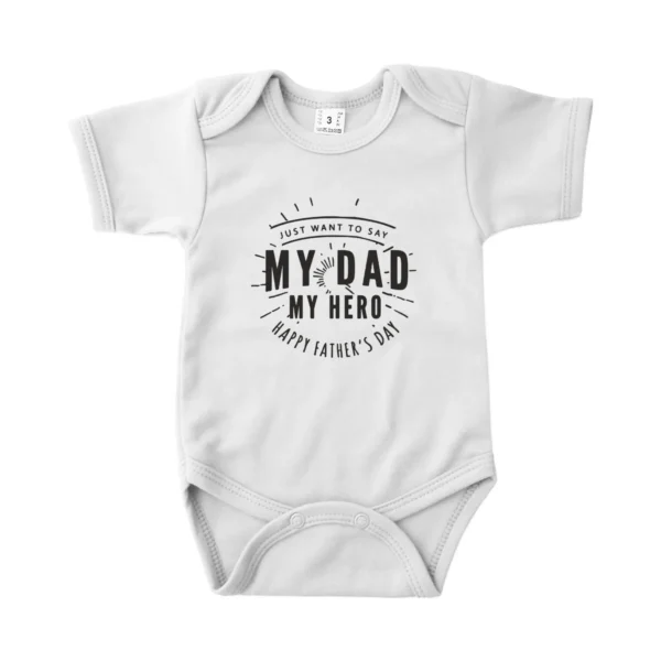 Romper My Dad my Hero