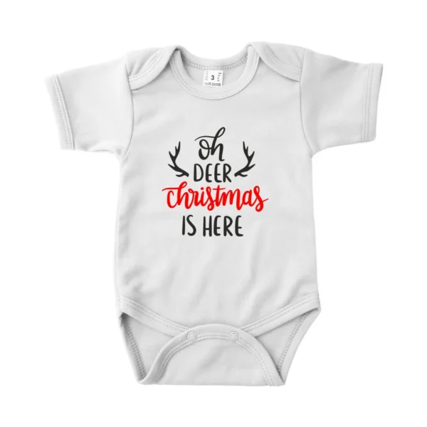Romper Oh deer. X-mas is here