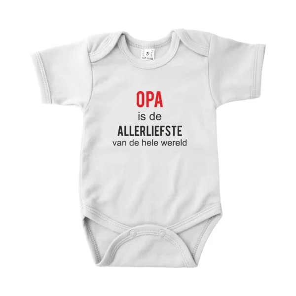 Romper Opa is de allerliefste van de hele wereld