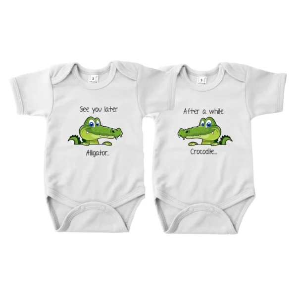 Romper See you later Alligator.. After a while Crocodile