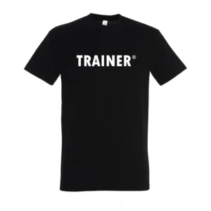 T-shirt Stijlvol Trainer van 100% Katoen - Perfect voor Workouts en Casual Wear