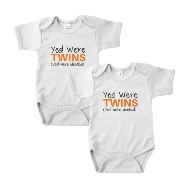 Romper Yes! We're TWINS