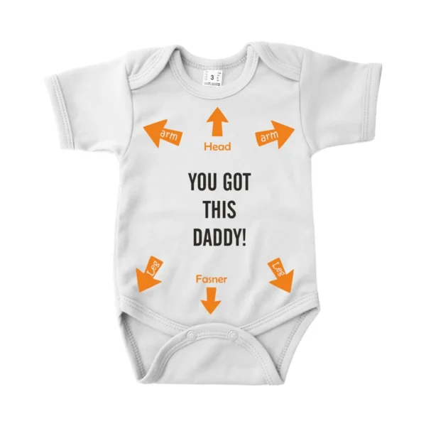 Romper You got this daddy!