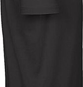 T-shirt Zwart - T-shirt ronde hals 190 grams - Zwart - Maat XL - Afbeelding 4