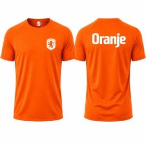 Nederlands Elftal - WK shirt - Voetbalshirts - Maat 3XL - Oranje T-shirt korte mouw - 100% Cotton
