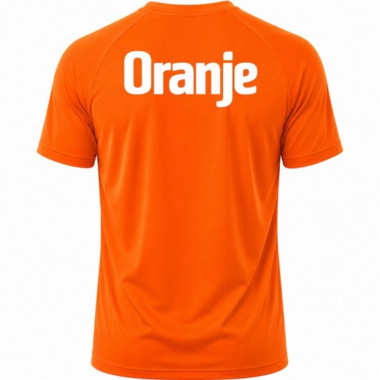 Nederlands Elftal - WK shirt - Voetbalshirts - Maat 3XL - Oranje T-shirt korte mouw - 100% Cotton - Afbeelding 2