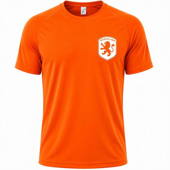 Nederlands Elftal - WK shirt - Voetbalshirts - Maat 3XL - Oranje T-shirt korte mouw - 100% Cotton - Afbeelding 3