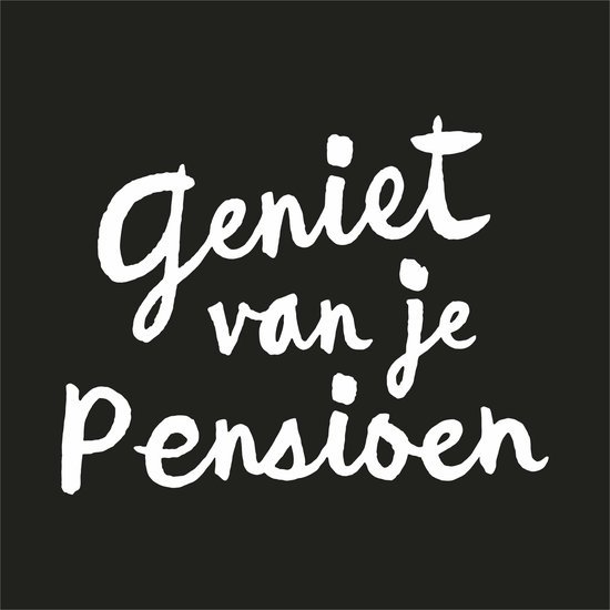 Keukenschort “Geniet van je Pensioen” - Afbeelding 3
