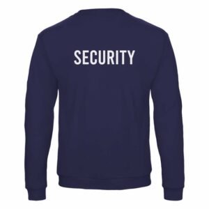 Security Sweater met Officieel Reflecterend Beveiliging Logo - Afbeelding 2