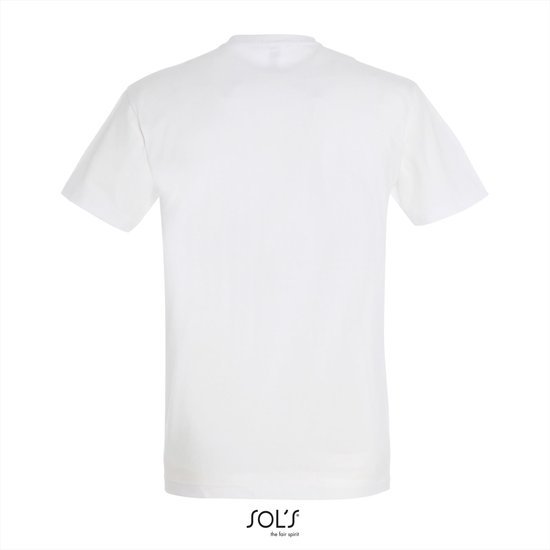 50 jaar - 50 jaar abraham - 50 jaar sarah - 50 jaar verjaardag - T-shirt Zet de rollator maar klaar ik ben 50 jaar! - Maat M - Wit T-shirt korte mouw - Afbeelding 2