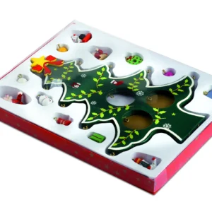 Houten kerstboom met decoratie WOODTREE - Afbeelding 2