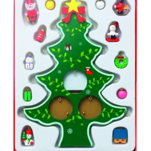 Houten kerstboom met decoratie WOODTREE - Afbeelding 3