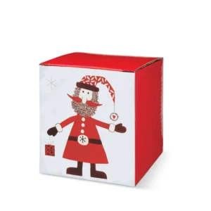 Kerstmok met lepel 250ml CLAUS - Afbeelding 3