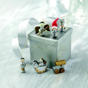 Set van 6 kerstdecoraties HELSINBORG - Afbeelding 3