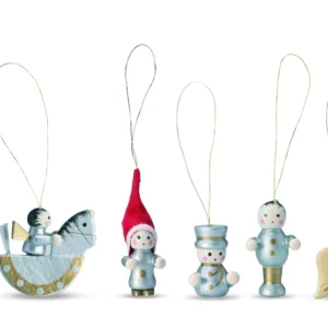 Set van 6 kerstdecoraties HELSINBORG - Afbeelding 2