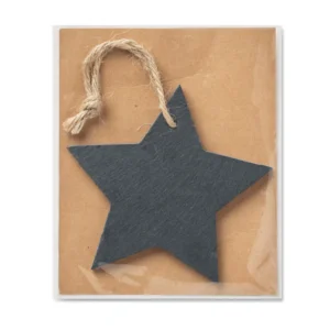 Kerstboom hanger van leisteen SLATESTAR - Afbeelding 3